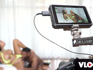 HUGE Tit Latina Sheila Ortega Fucks BBC Behind Scenes
